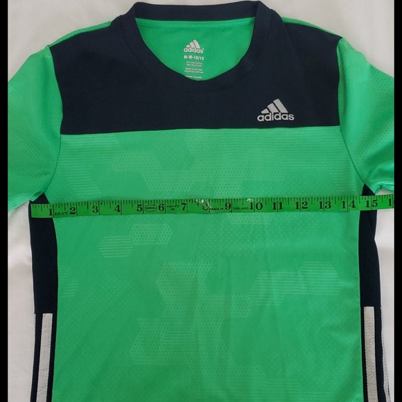 Adidas green and blue T-shirt - Picture 6 of 6
